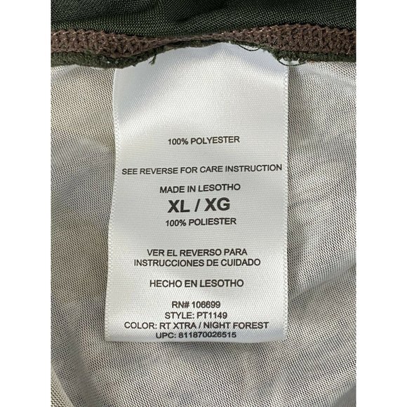 Habit Mens Shirt Size XL Green Camo Short Sleeve Fishing Hunting - Picture 10 of 10